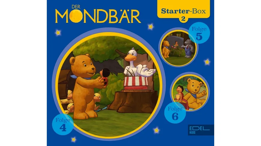 Starter-Box(2)-Folge 4-6 Mondbär