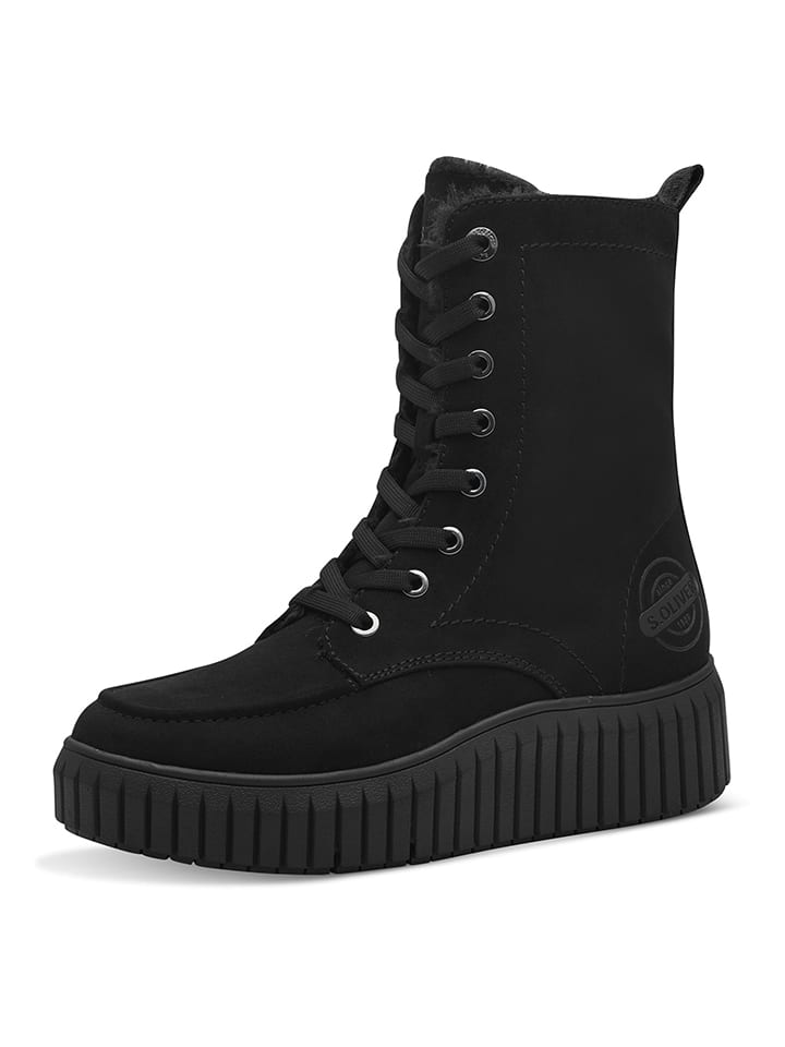 s.Oliver Boots in Schwarz günstig kaufen