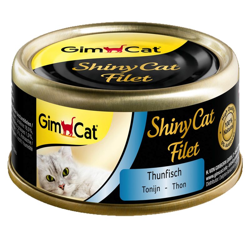Sparpaket GimCat ShinyCat Filet 12 x 70 g zu TOP-Preisen % bei bitiba.de