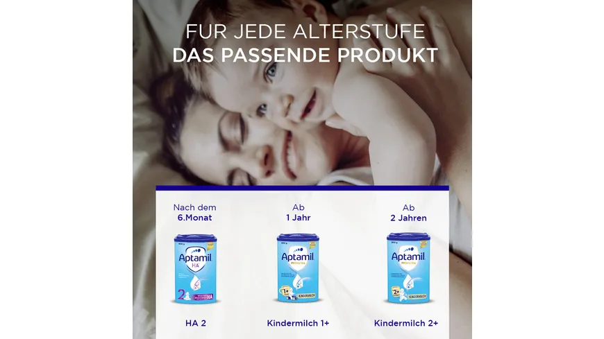 Aptamil HA 2 Hydrolysierte Anschlussnahrung Folgenahrung 800 g