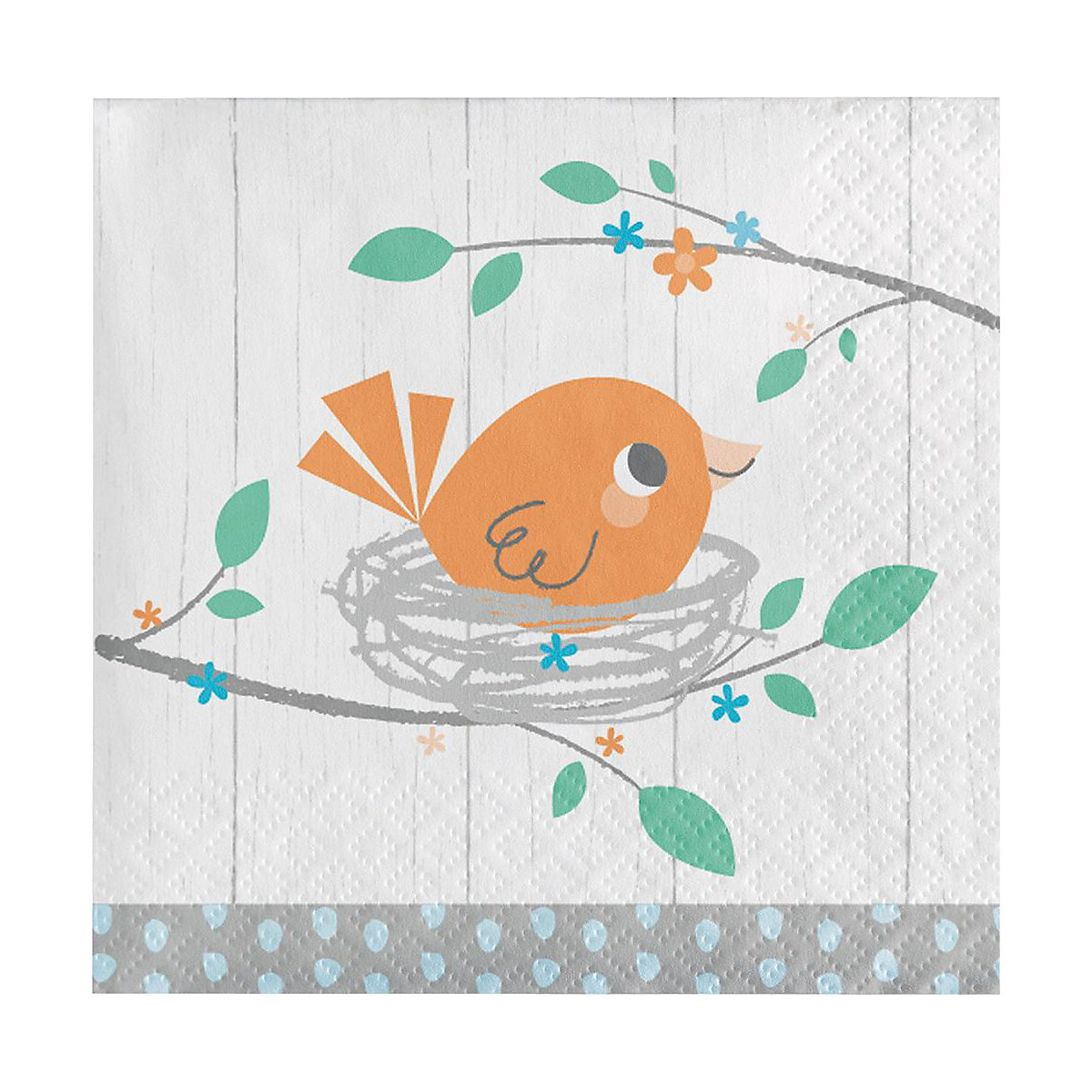 Servietten Hello Baby Boy, 25 cm, 16 Stück
