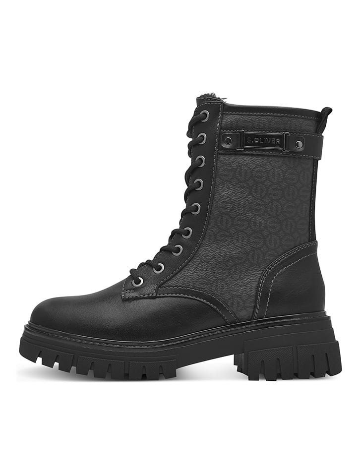 s.Oliver Boots in Schwarz günstig kaufen