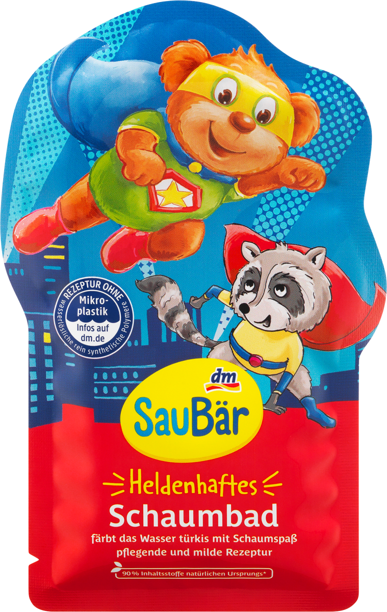 Schaumbad Heldenhaft, 40 ml