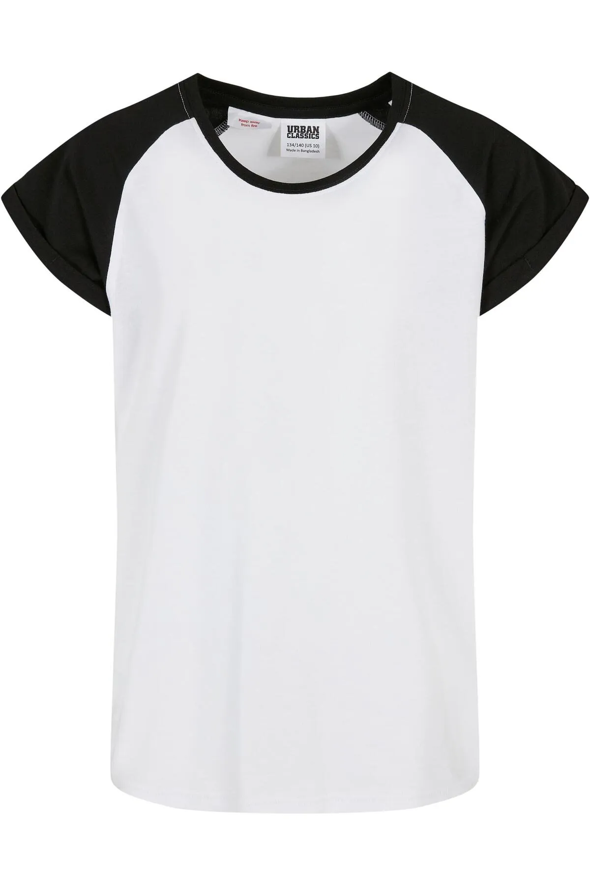 Urban Classics  Damen Girls Contrast Raglan Tee