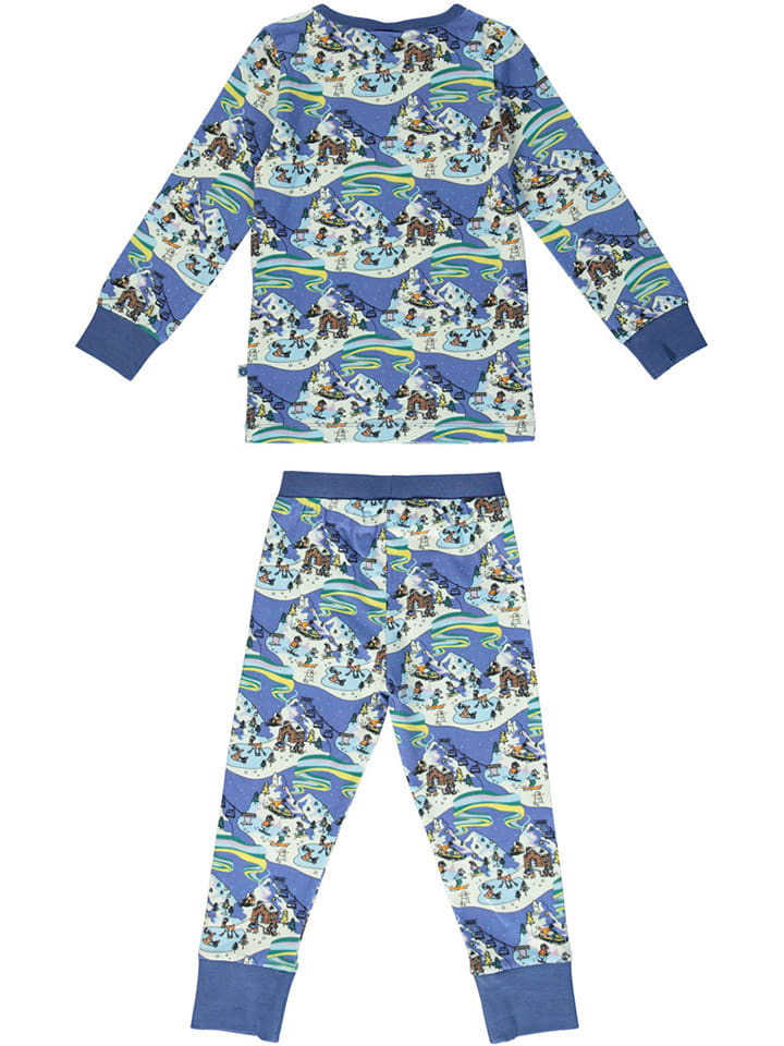 Småfolk Pyjama in Blau günstig kaufen
