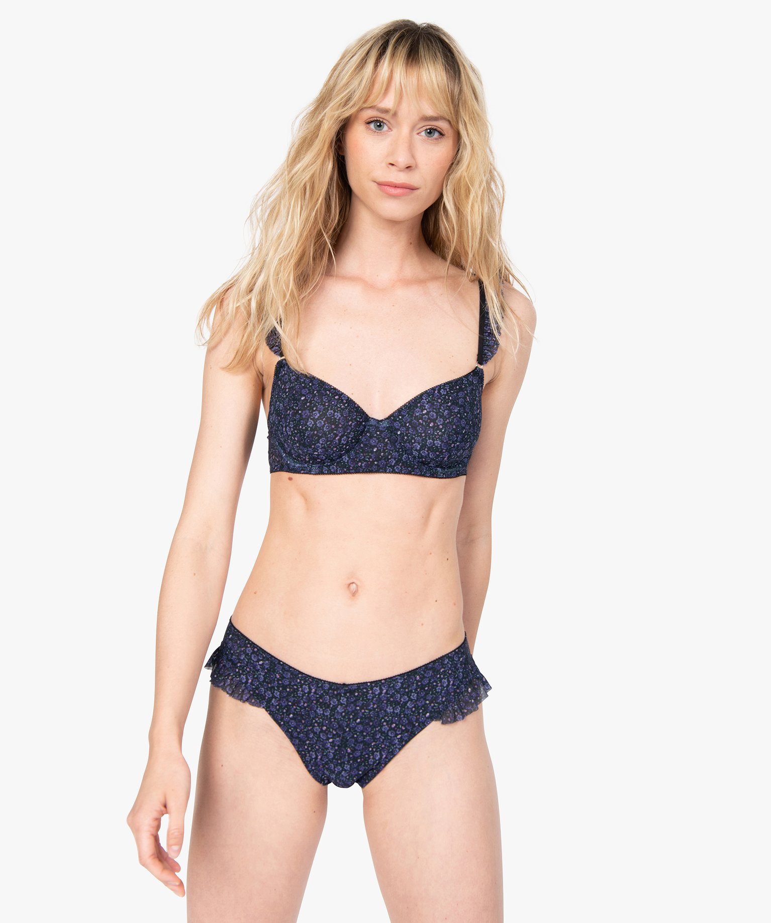 Tanga femme en tulle imprimé – LuluCastagnette imprime | GEMO