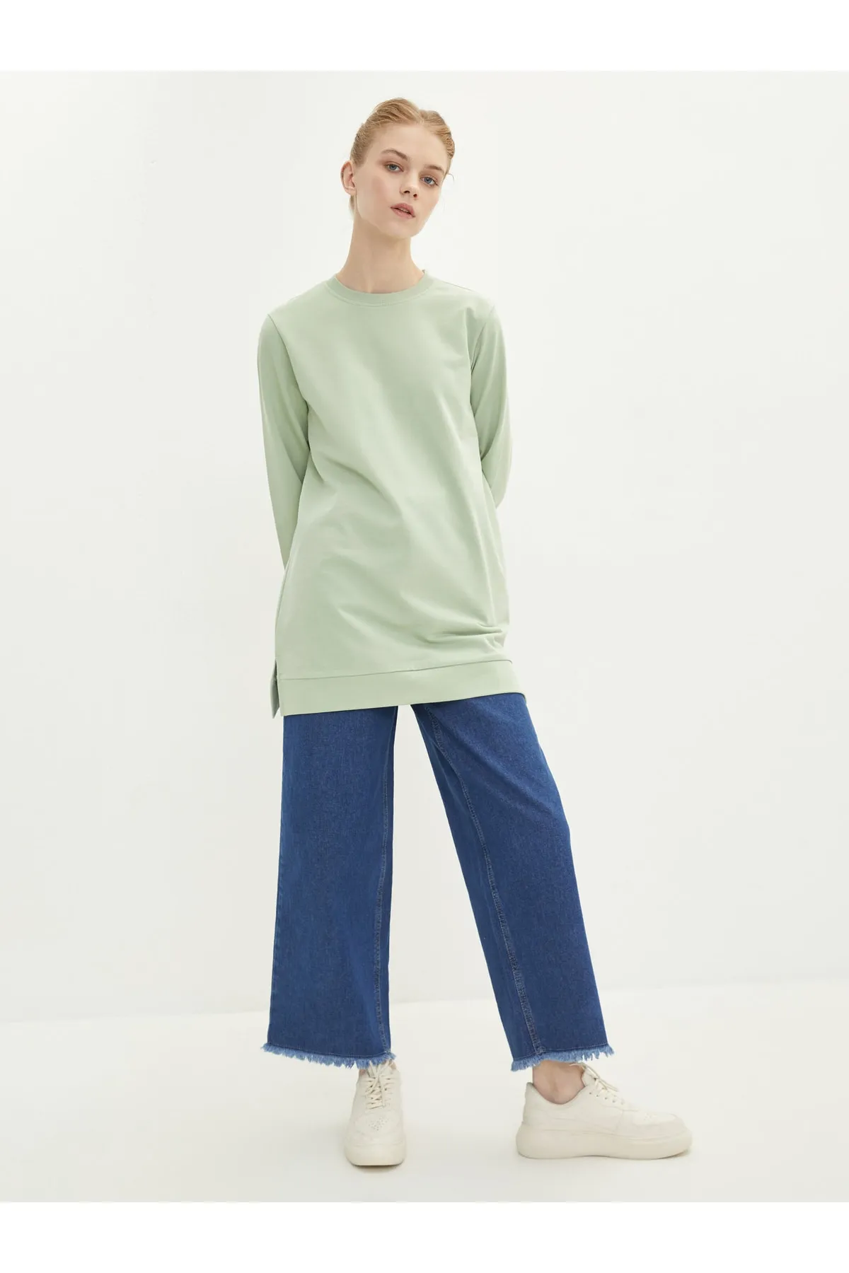 LC Waikiki  Tunika - Grün - Oversized