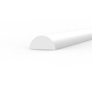 Styrene Strip - Half Cane 2.00 x 350mm (4)