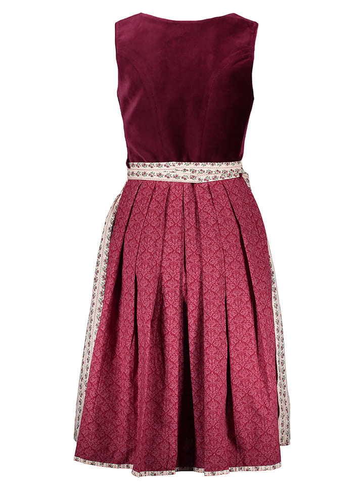 Almsach Dirndl in Rot günstig kaufen