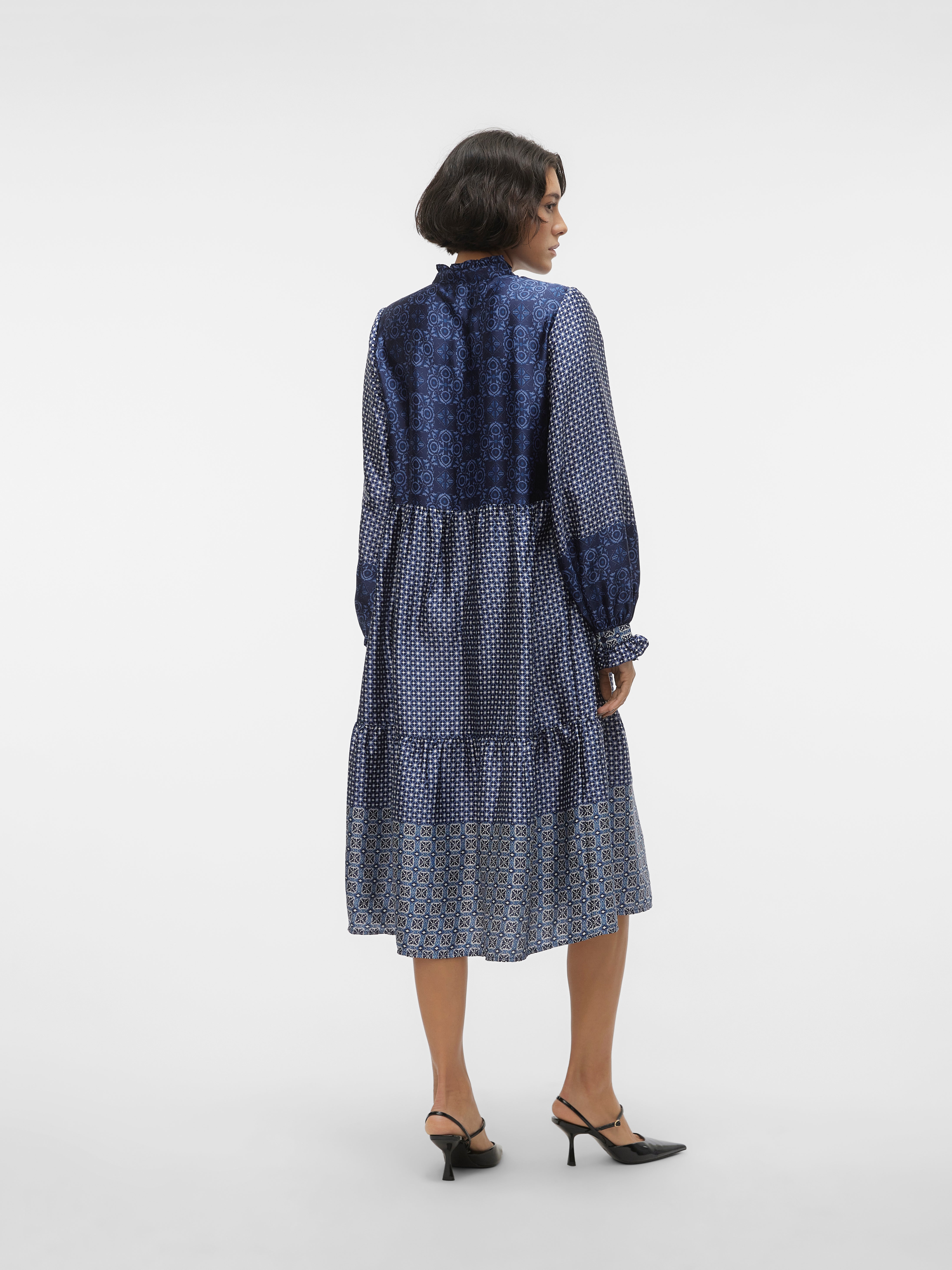 VMLEVI Langes Kleid
