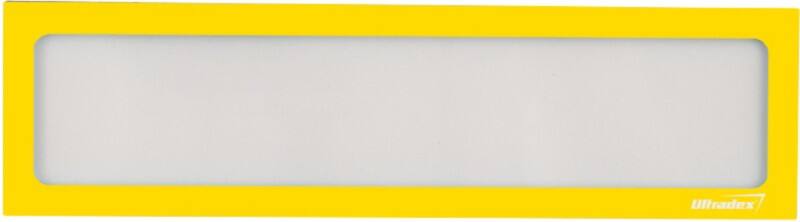 Ultradex DIN A3/A4 Inforahmen Magnetisch Gelb nicht haftend Kunststoff 510502 6 (B) x 31,2 (H) cm 5 Stück