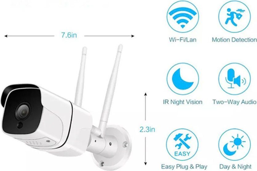 Denver SHO-110 IP Camera Outdoor (TUYA kompatibel) Smart-Home-Station