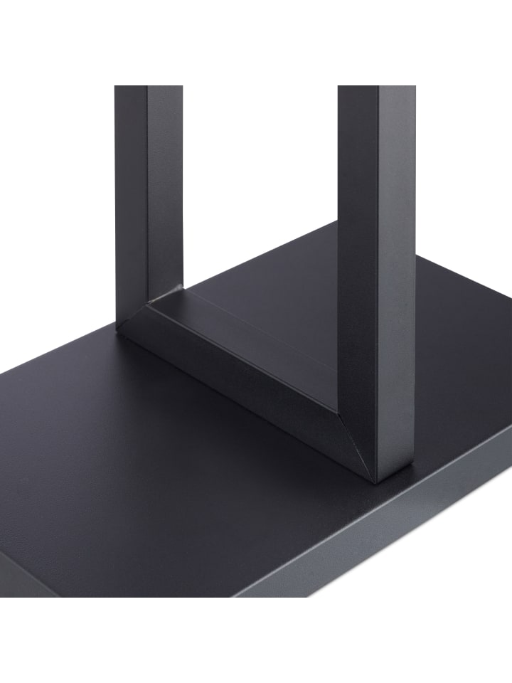 relaxdays Stummer Diener in Schwarz - (B)52,5 x (H)112 x (T)20 cm günstig kaufen onesize
