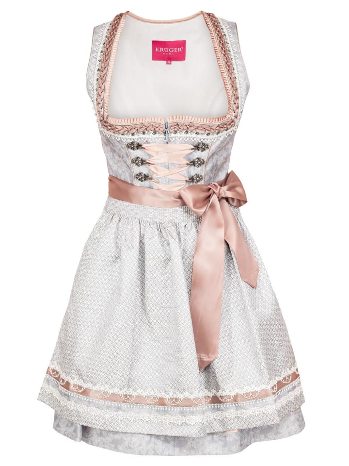 KRÜGER Dirndl 415165 in grau günstig kaufen