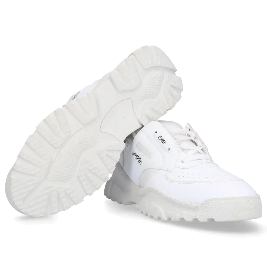 F_WD - Sneaker low UMAYLA TYLA Eco Econappa Logo weiß - weiß