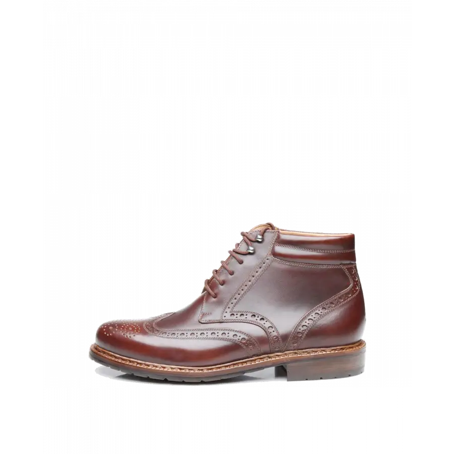 Heinrich Dinkelacker - Stiefeletten JANOSCH K FUL-BROGUE AC Antikcalf - braun