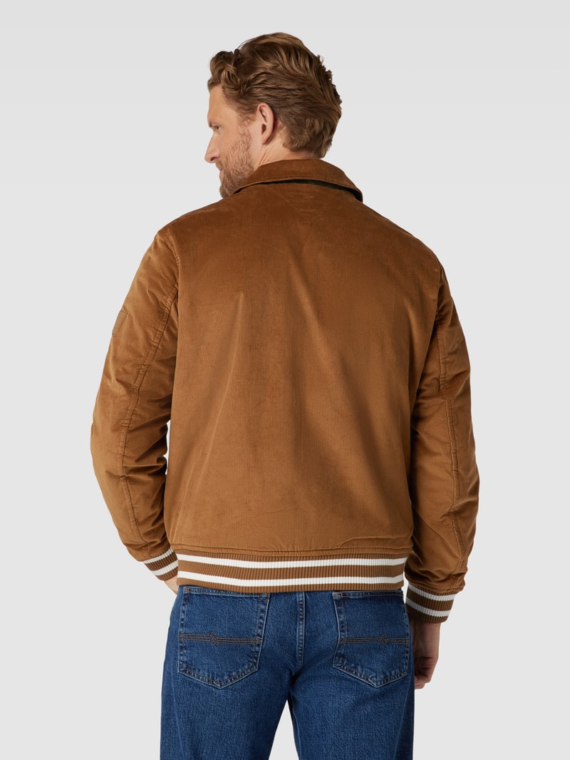 College-Jacke mit Wendefunktion in khaki