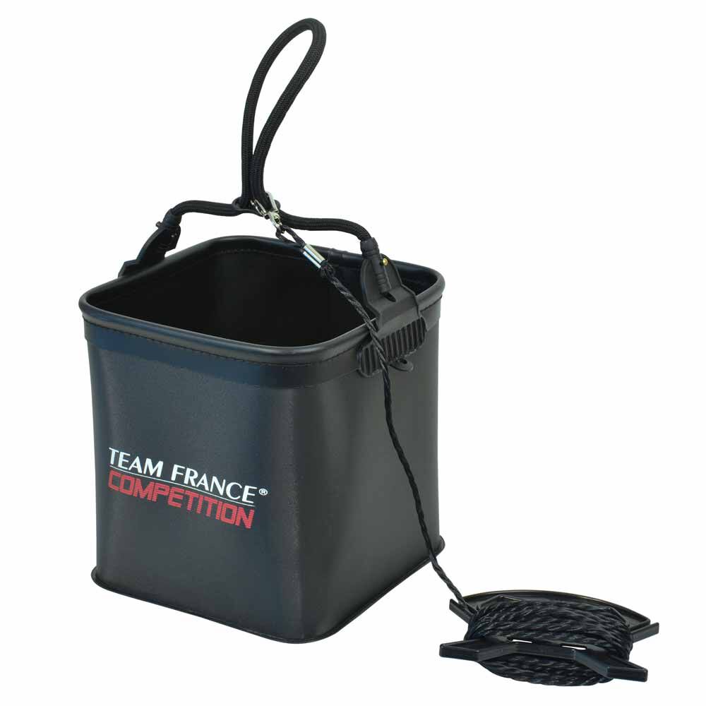 4.5L soft EVA bucket, Team France brand, with rope