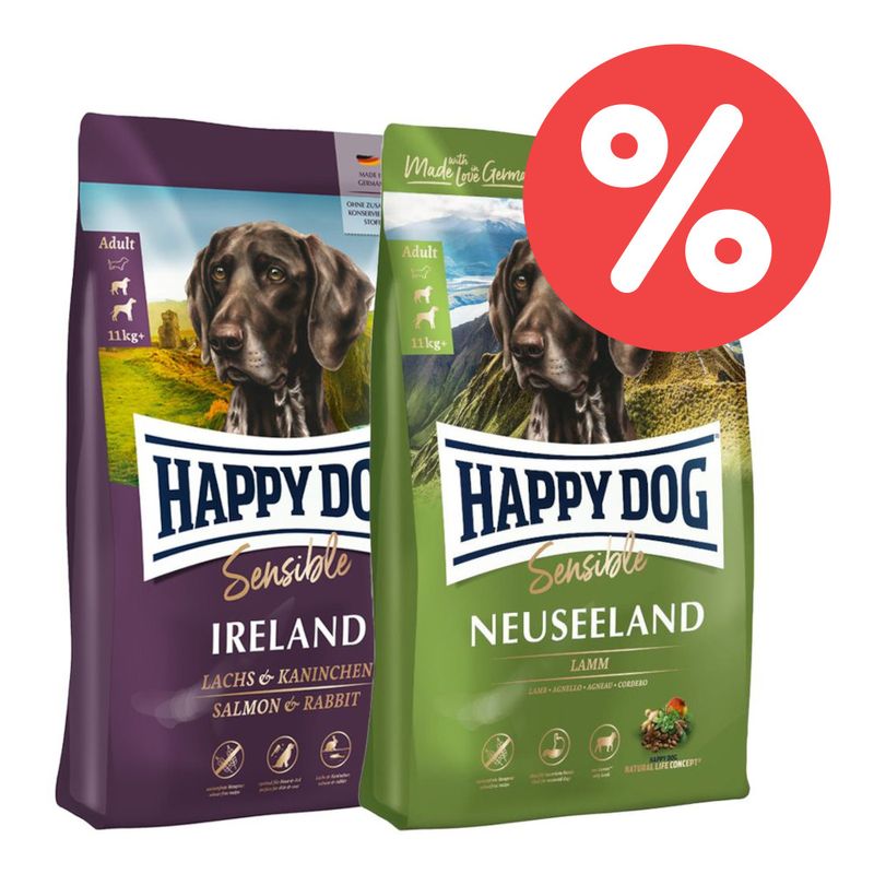 Mix-Sparpaket Happy Dog Supreme Sensible