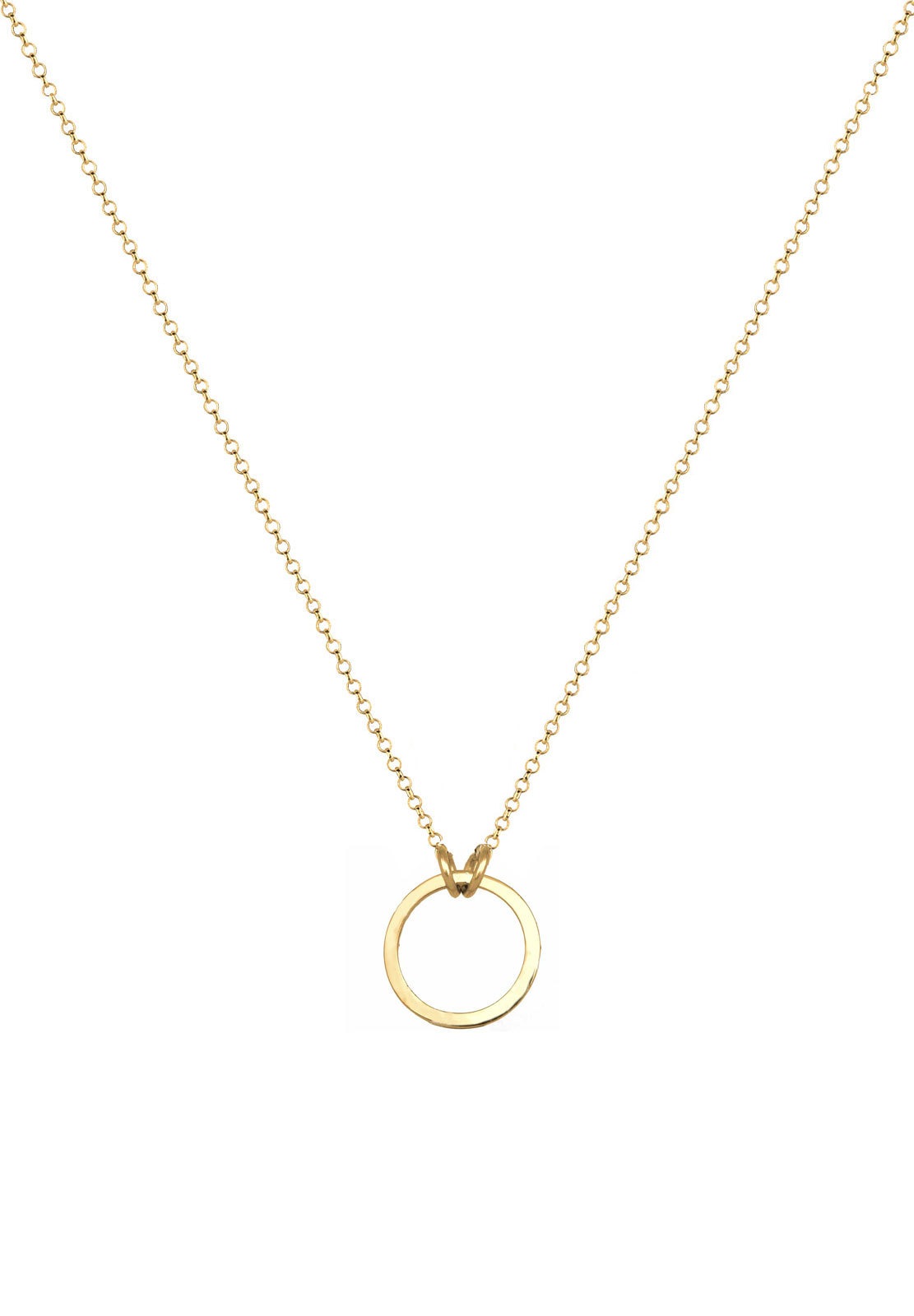 Ciondolo circolare da donna Elli in argento sterling 925