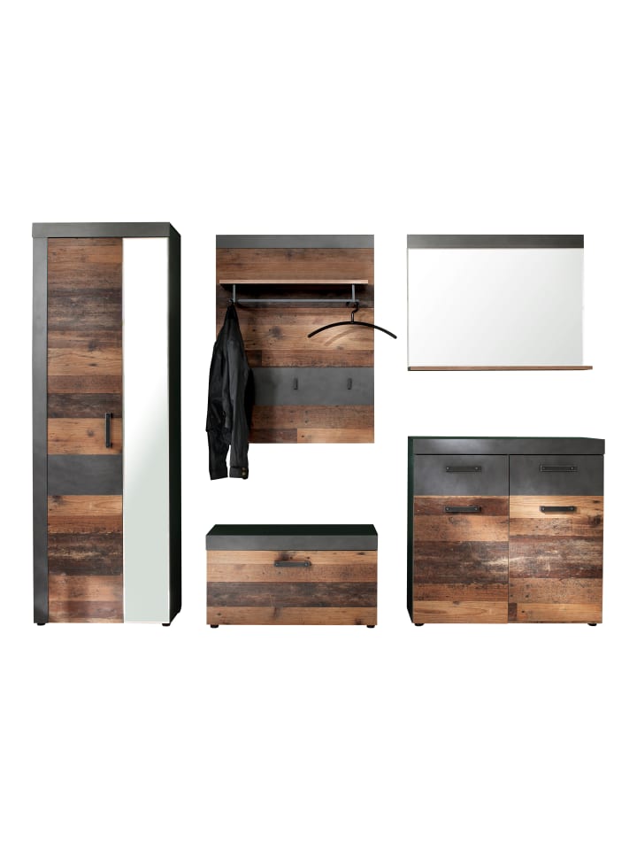 ebuy24 Garderobenaufstellung Irwin A Braun 265 x 37 cm günstig kaufen onesize