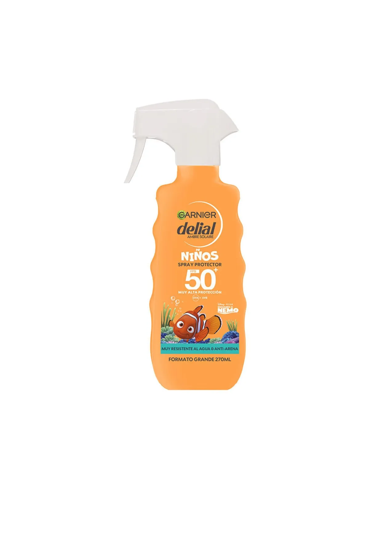 Garnier  Kids Schutzspray Sehr Beständig Gegen Wasser Und Anti-Sand Nemo Spf50+ Garnier 270 ml