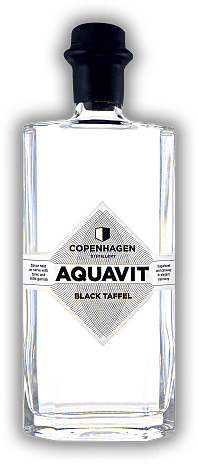 Copenhagen Distillery Aquavit Black Taffel 41% Copenhagen Distillery Aquavit Black Taffel 41%  0,5	 Liter - Vol 41%