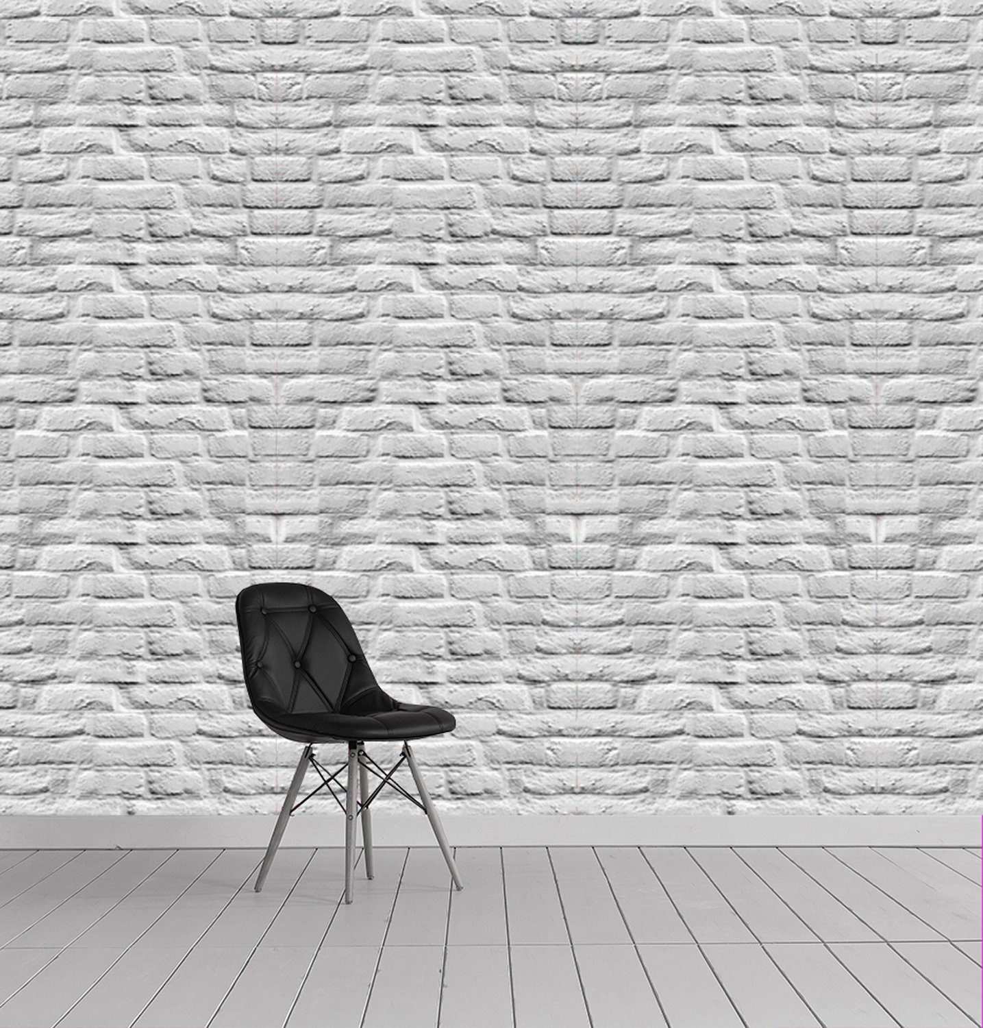 queence Vinyltapete Ruth, Steinoptik, 90 x 250 cm, selbstklebend