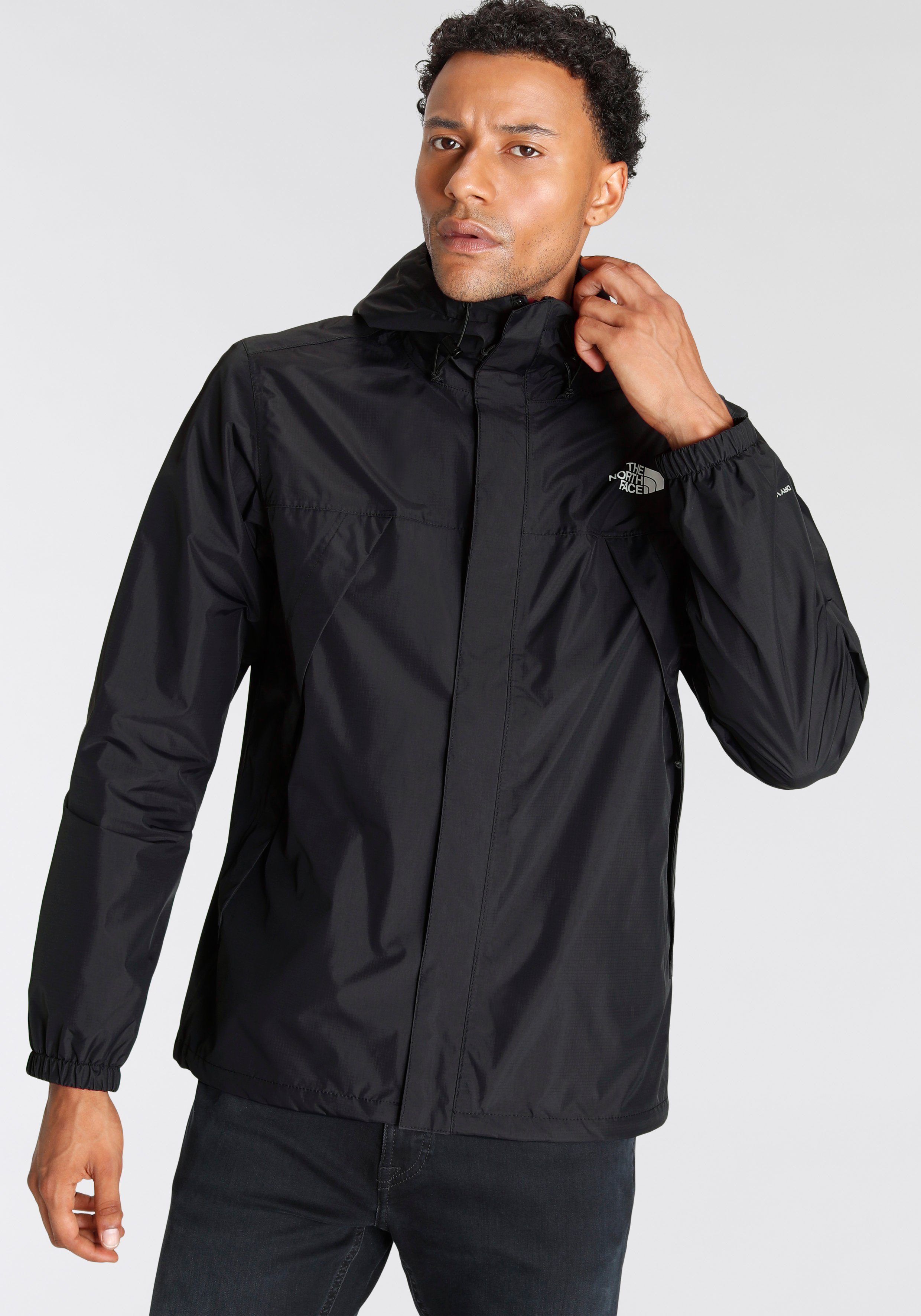 The North Face Funktionsjacke M ANTORA JACKET (1-St) winddicht, wasserdicht & atmungsaktiv
