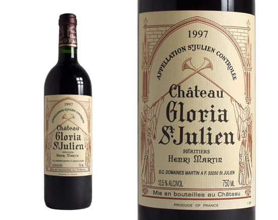 Château Gloria Rouge 1997, Cru Bourgeois Bordeaux Saint-Julien