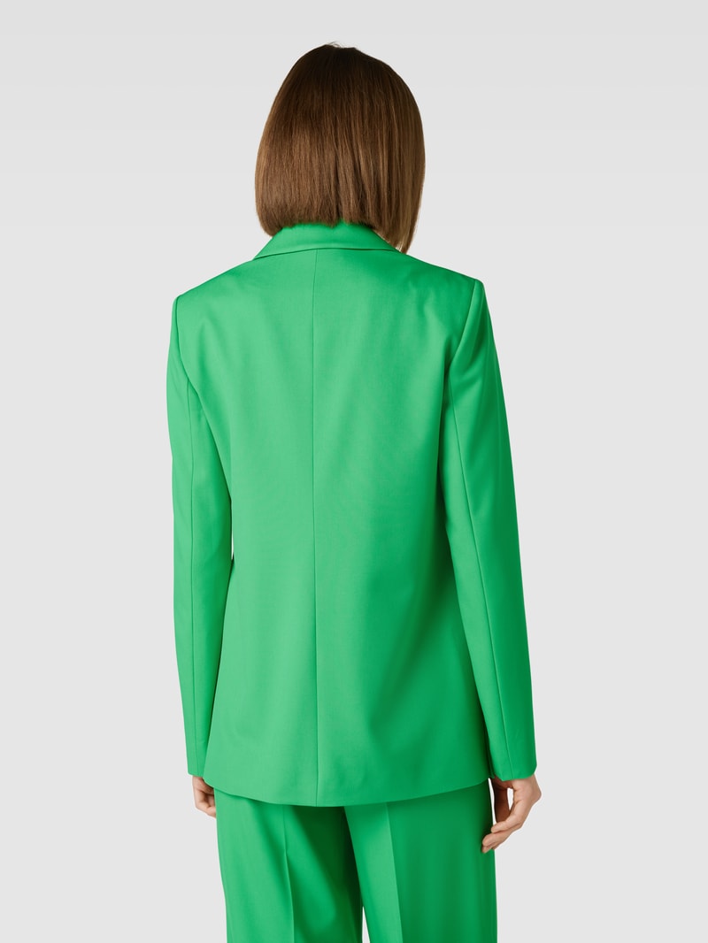 Blazer mit Reverskragen in grün