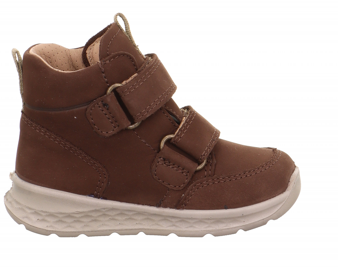 BREEZE - BraunSneaker high mit Klettverschluss