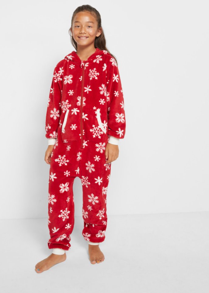 Mädchen Fleece-Overall