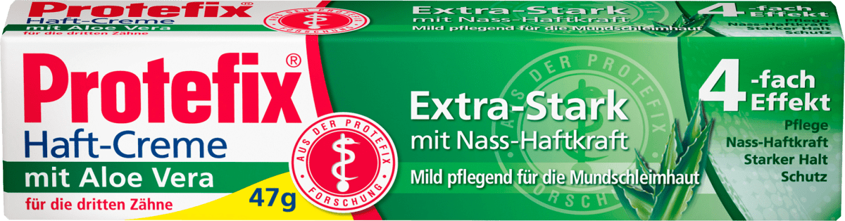 Haftcreme mit Aloe Vera extra stark, 47 g