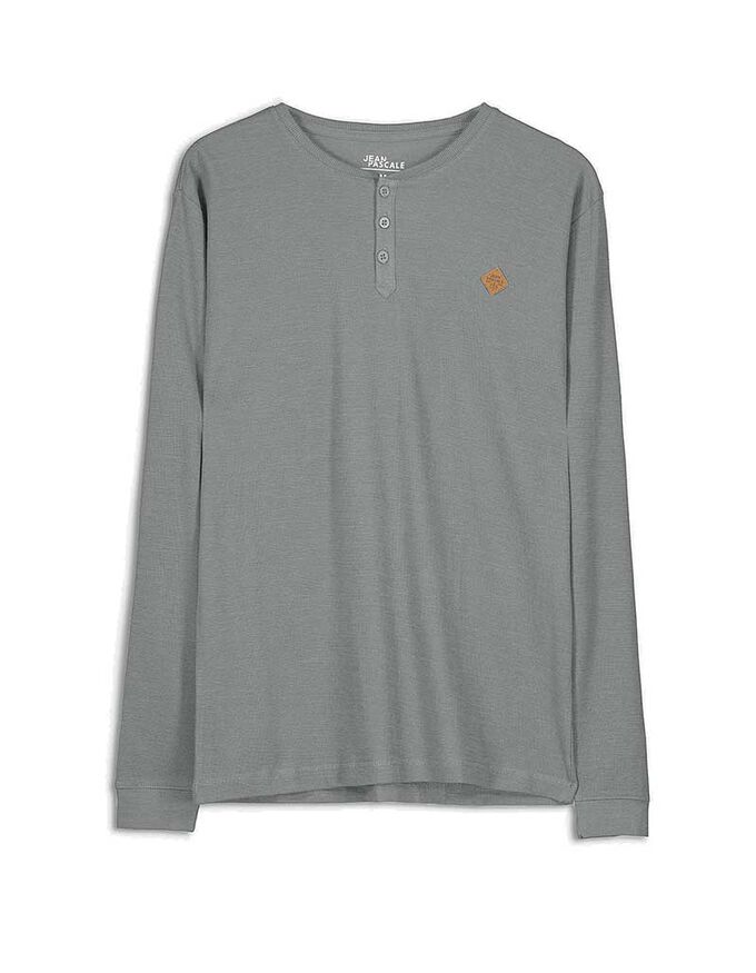 Langarmshirt - Labelpatch