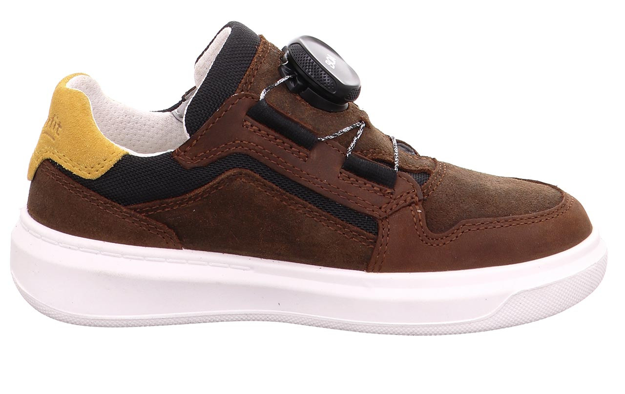 COSMO - Braun/GelbSneaker low mit BOA® Drehverschluss
