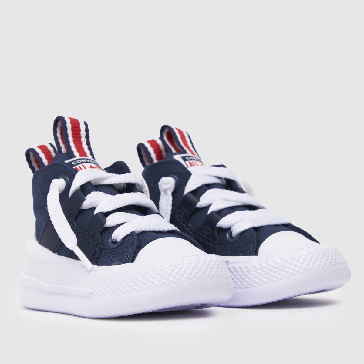 Converse marinblå och vita all star ultra pojkar småbarnsskor