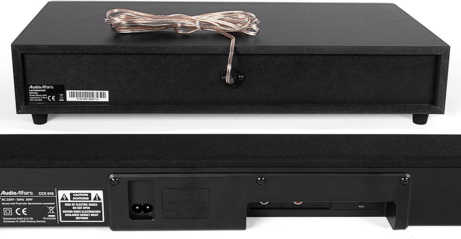 AudioAffairs CCX 010 Soundbar (WLAN (WiFi)