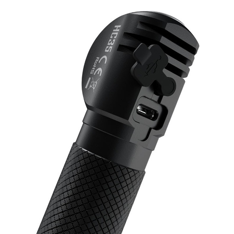 NiteCore HC35 Stirnlampe mit Taschenlampe