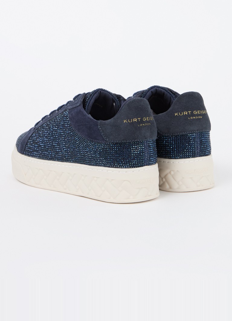 Kurta Geigera Kensingtona čības van zamšādas met strass