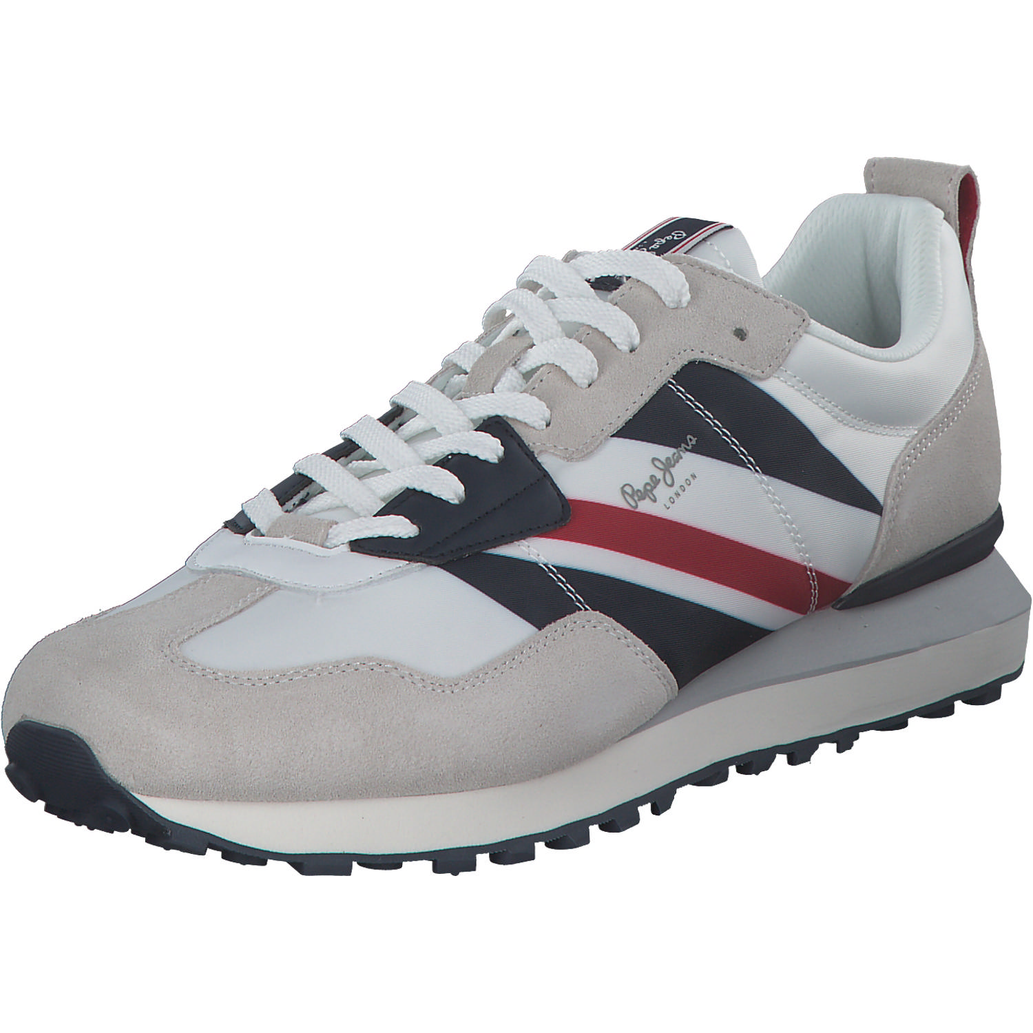 Pepe Jeans PMS30944, Schnürschuhe, Herren, white