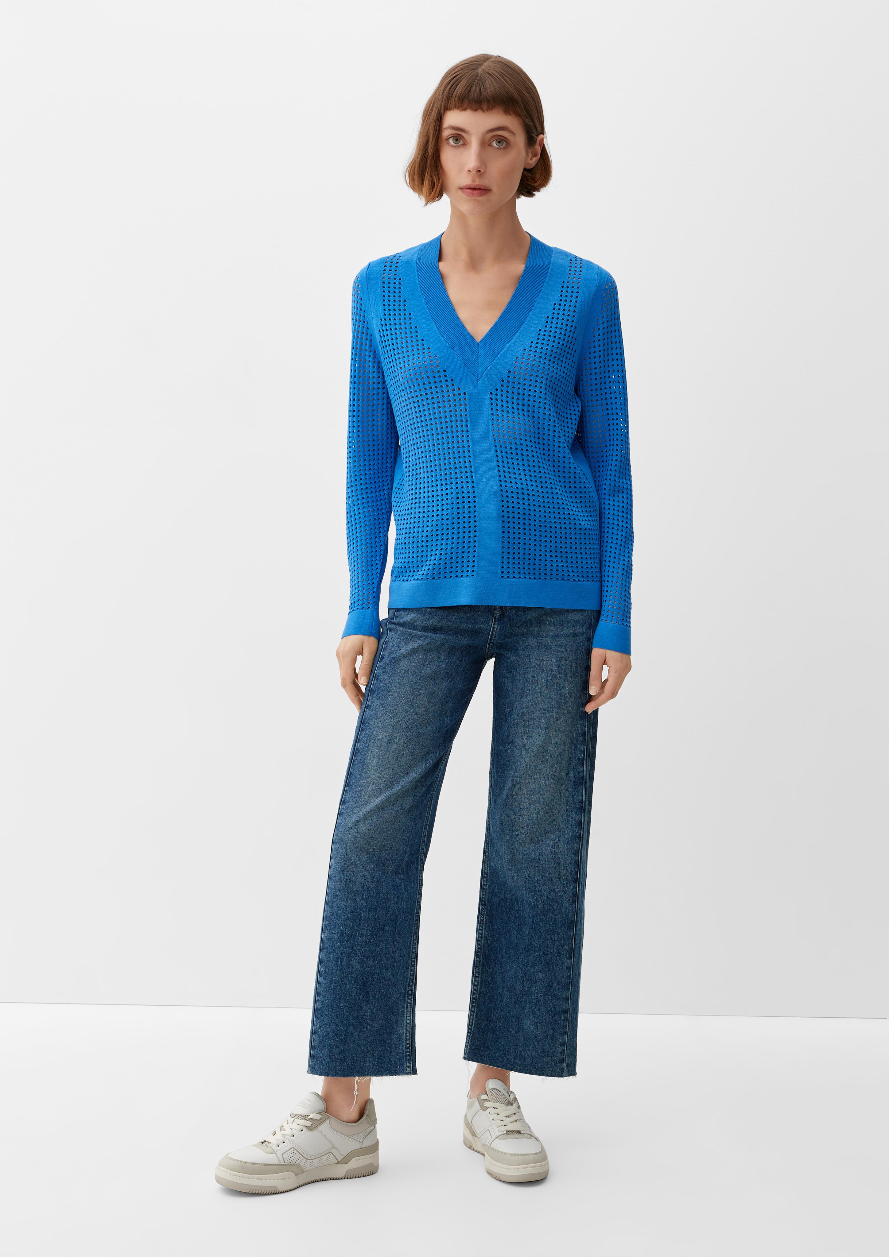 Pullover mit Lochmuster  2127071-5520