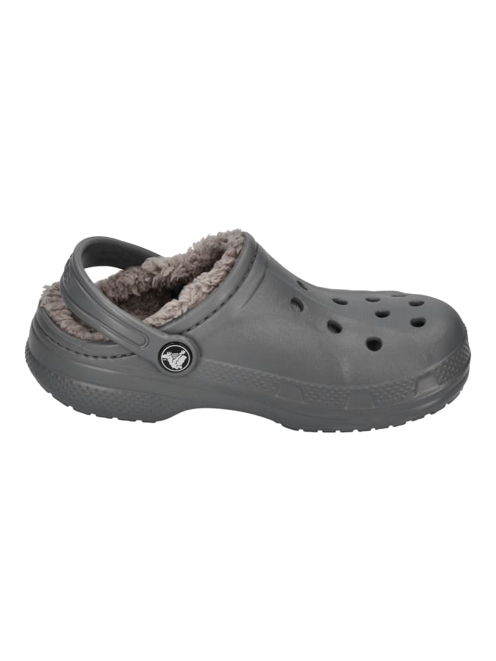 Crocs Hausschuhe Baya Lined Clog 207500-00Q in grau günstig kaufen