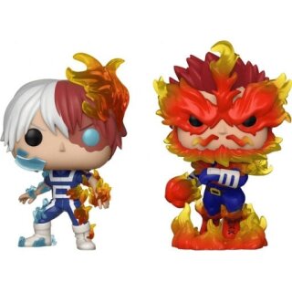 My Hero Academia POP! Vinyl Figuren 2er-Pack - Endeavor & Todoroki