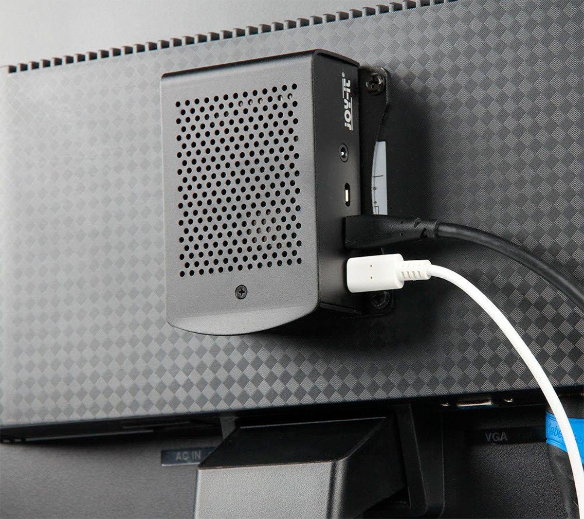 Joy-it PC-Gehäuse Aluminiumgehäuse für Raspberry Pi 4 B