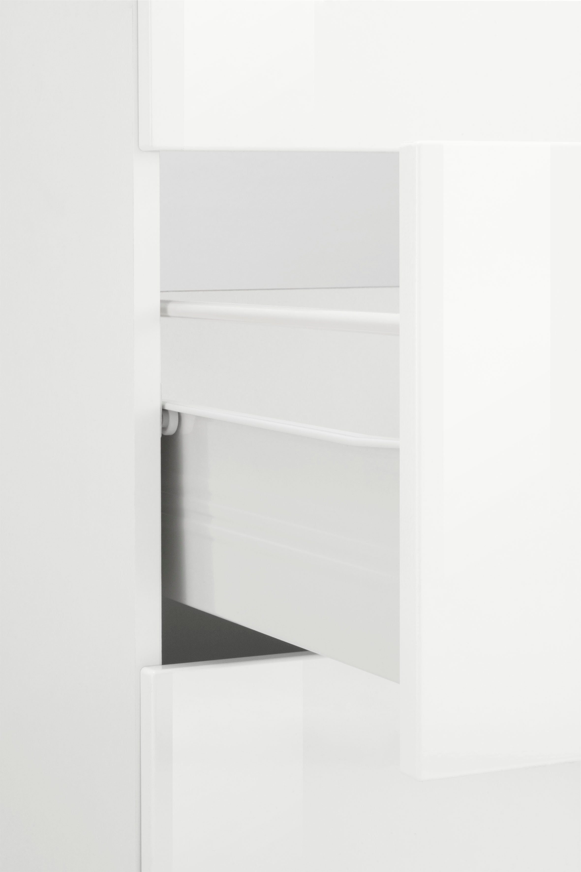 HELD MÖBEL Winkelküche Brindisi, mit E-Geräten, Stellbreite 290/170 cm