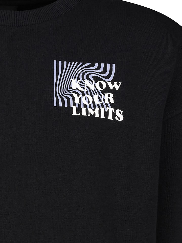 Sublevel Sweatshirt in Schwarz günstig kaufen