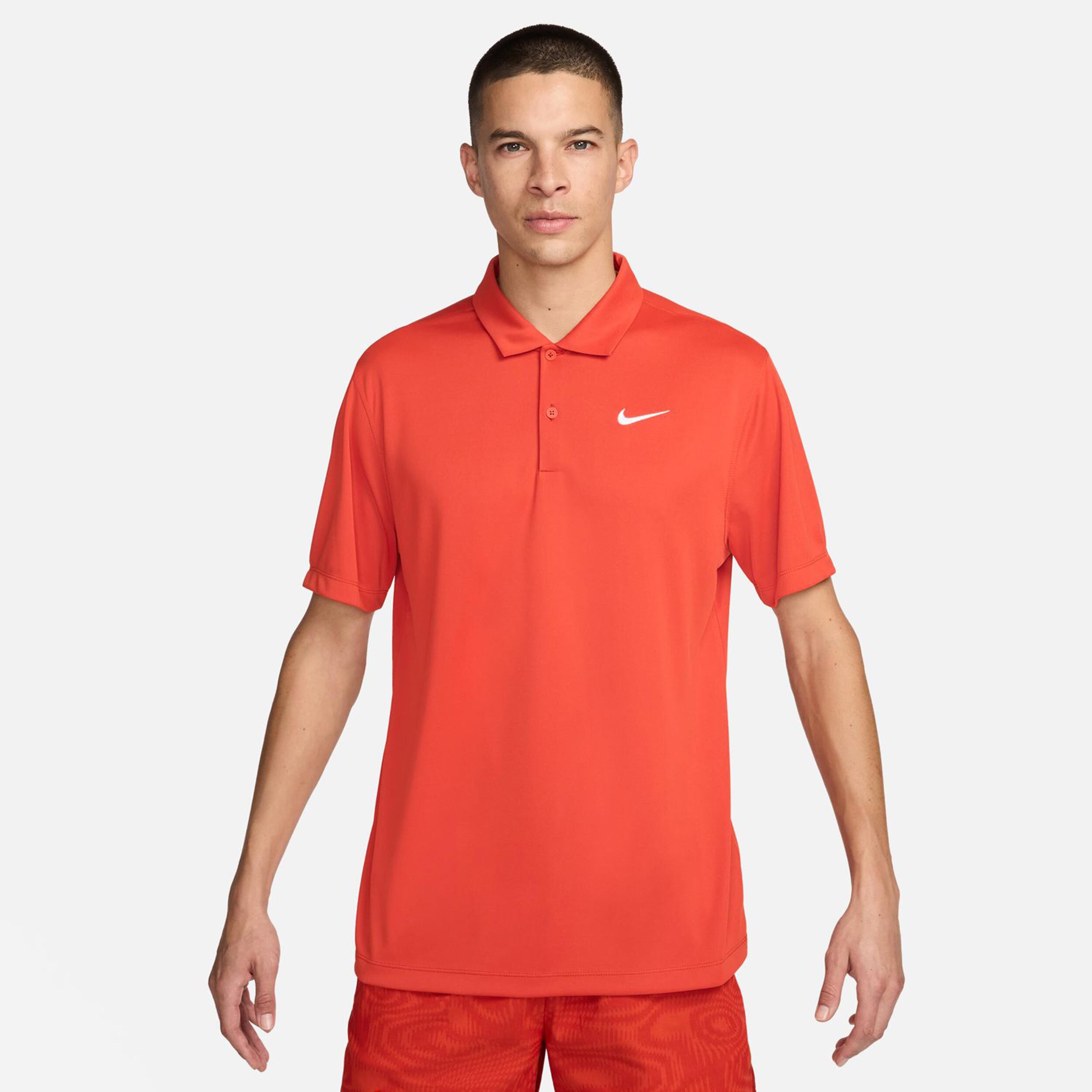 Dri-Fit Court Victory Solid Polo Herren - Rost