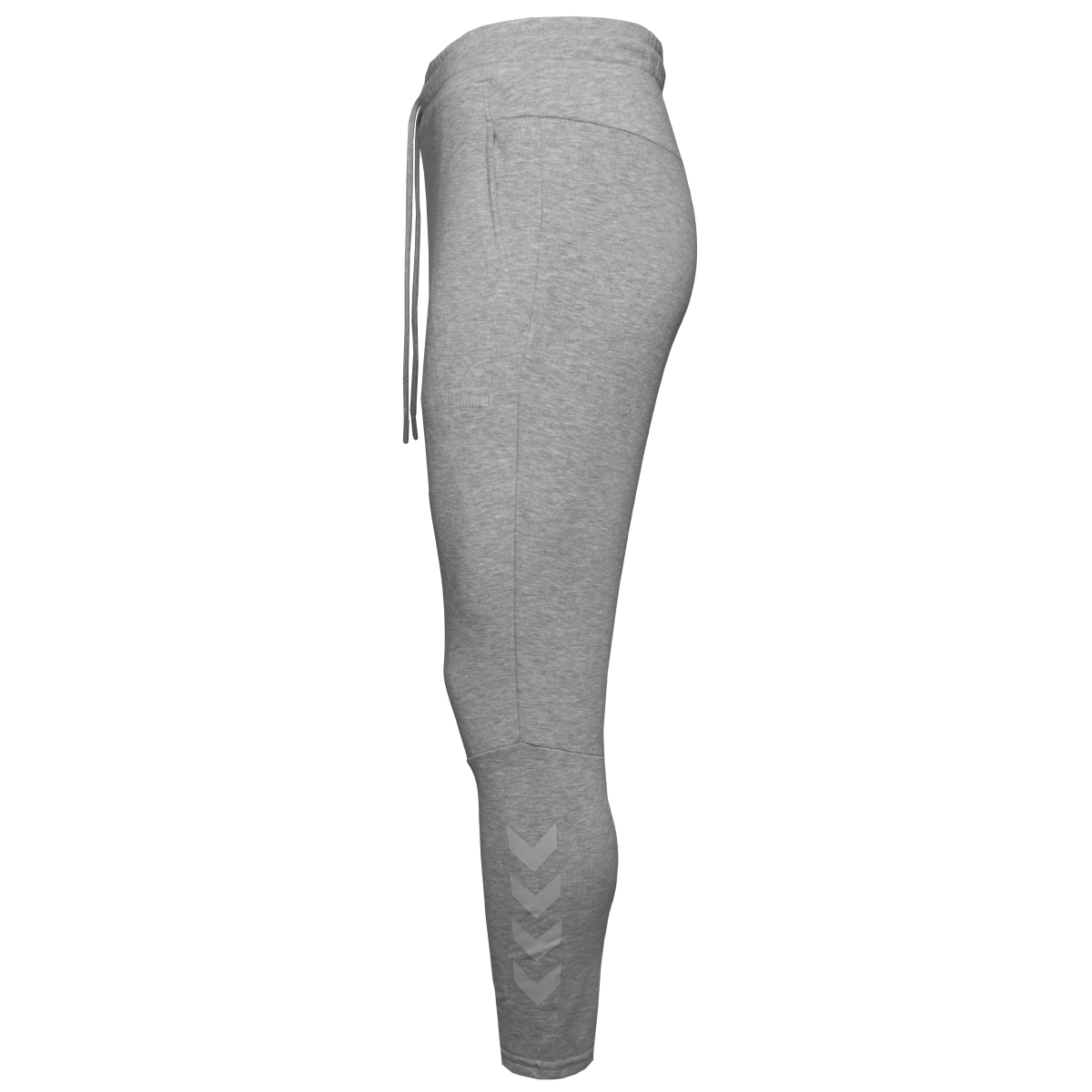 Hummel Isam Tapered Jogginghose hellgrau