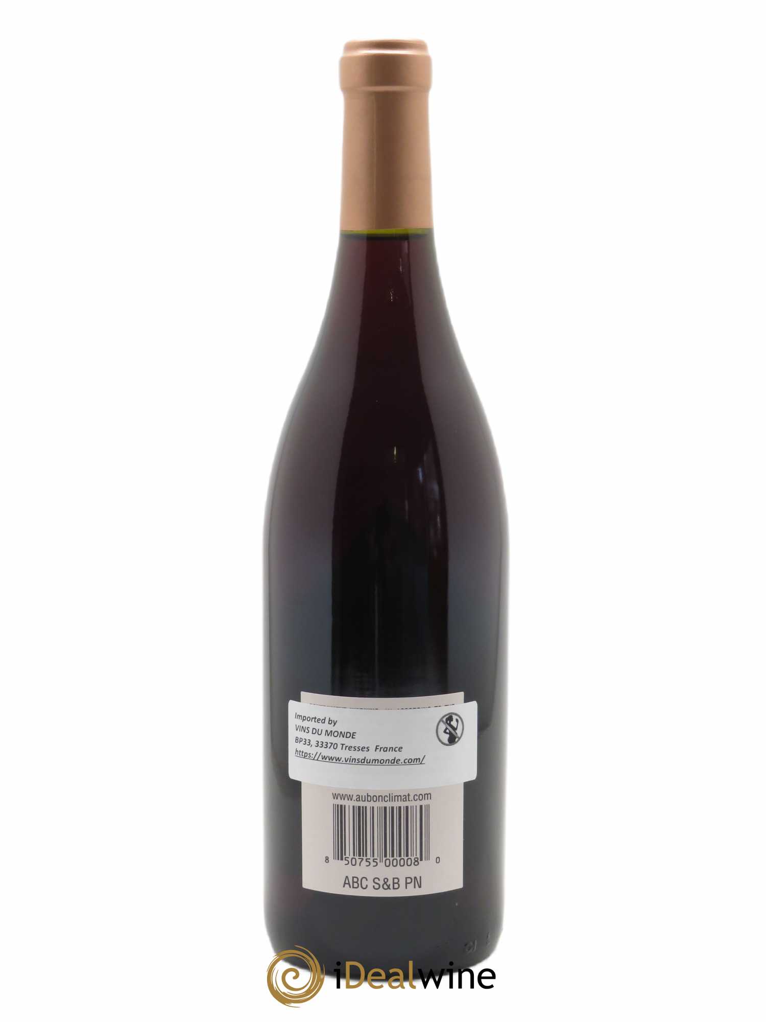 Santa Ynez Valley Pinot Noir Sanford & Benedict Vineyard Au Bon Climat  2018 - Lot de 1 Bouteille